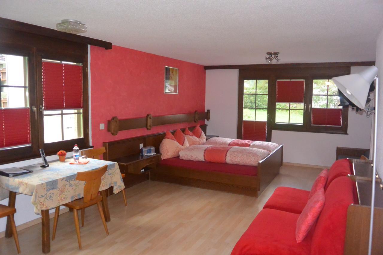 Hotel Baergsunnu Saas-Grund Exteriér fotografie