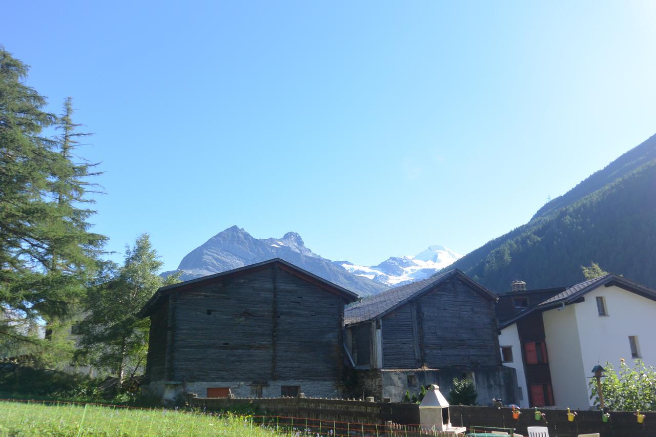 Hotel Baergsunnu Saas-Grund Exteriér fotografie