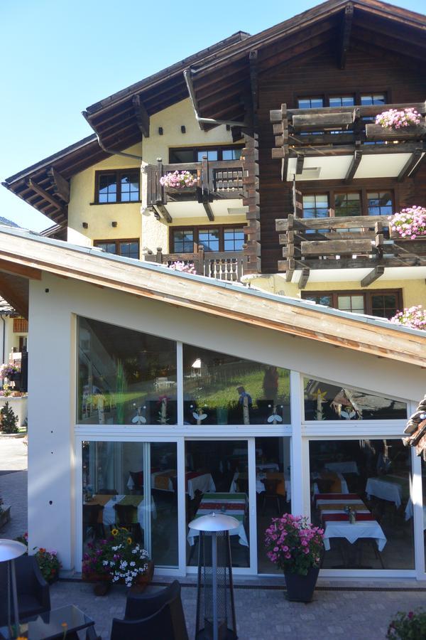 Hotel Baergsunnu Saas-Grund Exteriér fotografie