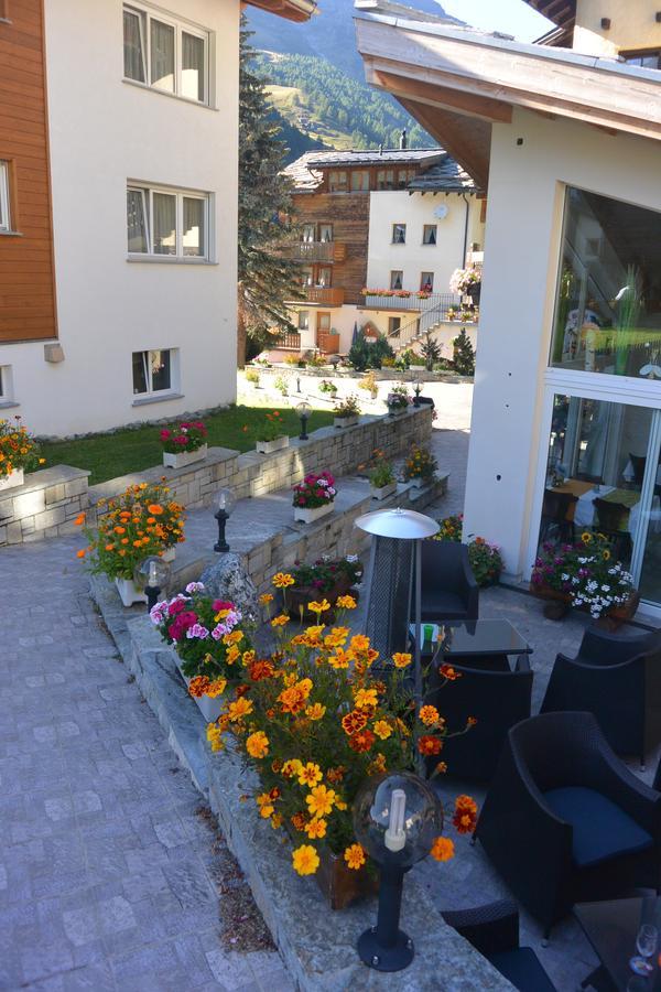 Hotel Baergsunnu Saas-Grund Exteriér fotografie