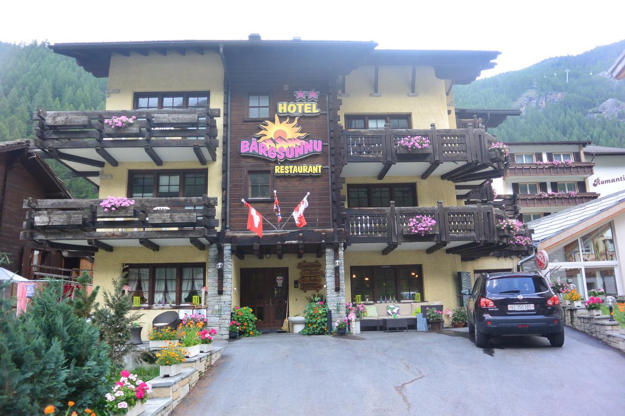Hotel Baergsunnu Saas-Grund Exteriér fotografie