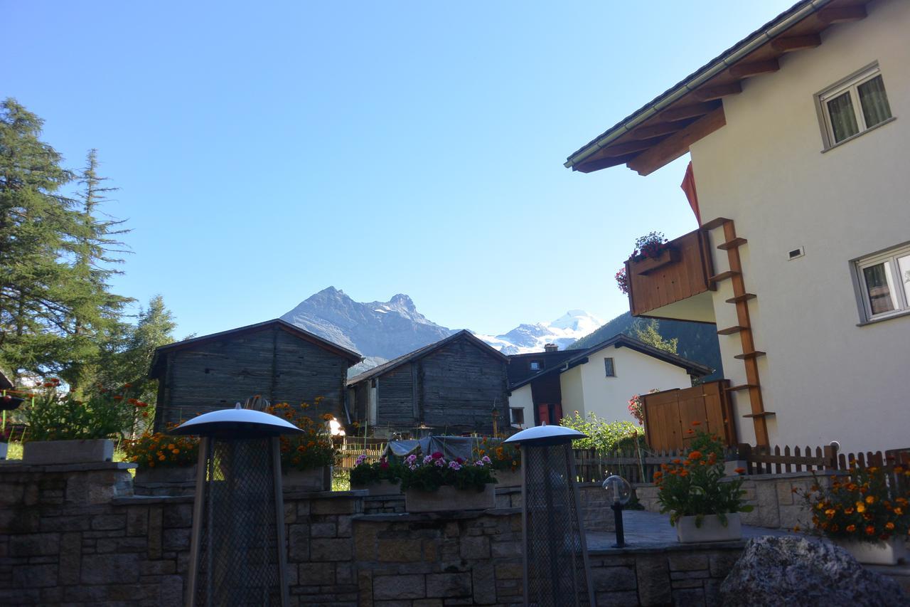 Hotel Baergsunnu Saas-Grund Exteriér fotografie