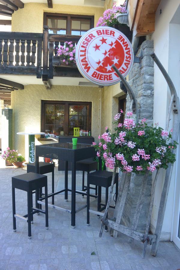 Hotel Baergsunnu Saas-Grund Exteriér fotografie