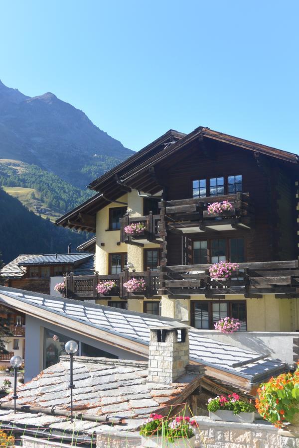 Hotel Baergsunnu Saas-Grund Exteriér fotografie